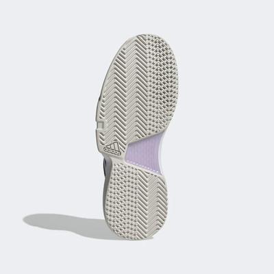Adidas Womens CourtJam Bounce Tennis Shoes - Grey Six - main image