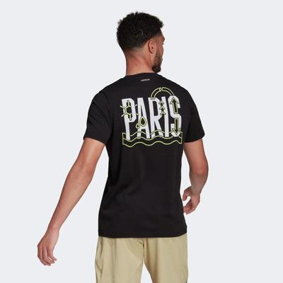 Adidas Mens Paris Tee - Black