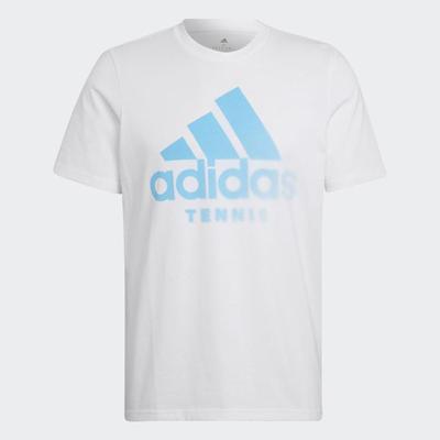 Adidas Mens Aeroready Graphic Tee - White