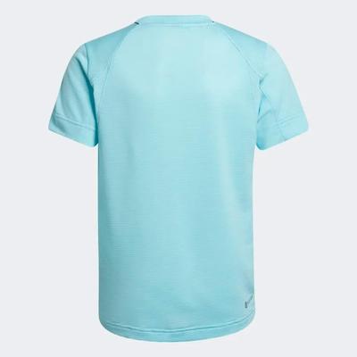 Adidas Boys Paris Tennis Tee - Pulse Aqua