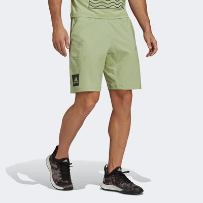 Adidas Mens Paris Ergo 9-Inch Shorts - Magic Lime - main image