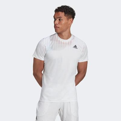 Adidas Mens Melbourne T-Shirt - White