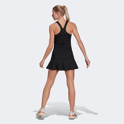 Adidas Womens Paris Y-Dress - Black/Magic Lime - main image