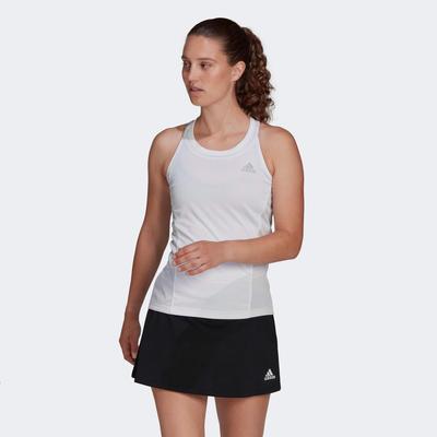 Adidas Womens Club Tennis Tank Top - White/Grey Two - main image
