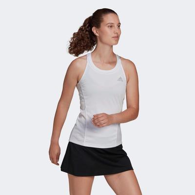 Adidas Womens Club Tennis Tank Top - White/Grey Two - main image