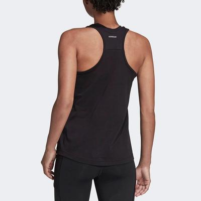 Adidas Womens Tennis Graphic Tank - Black - main image