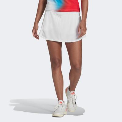 Adidas Womens Match Flared Tennis Skirt - White