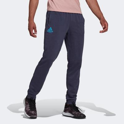 Adidas Mens Graphic Tennis Pants - Shadow Navy - main image