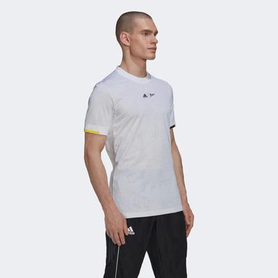 Adidas Mens London Tennis Tee - White - main image