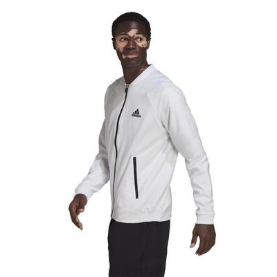 Adidas Mens Tennis Jacket - White