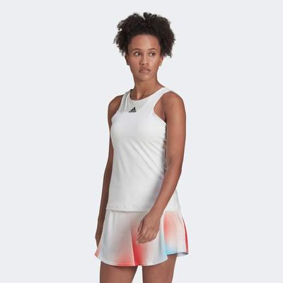 Adidas Womens Tennis Y-Tank - White - main image