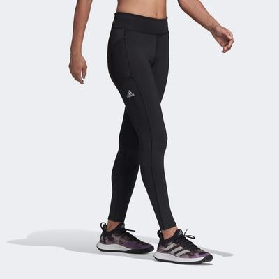 Adidas Womens Tennis Match Leggings - Black - main image