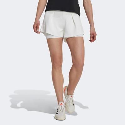 Adidas Womens London Shorts - White - main image