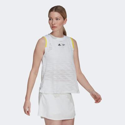 Adidas Womens London Match Tank Top - White - main image