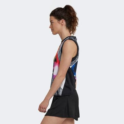 Adidas Womens US Series Match Tank Top - Multicoloured