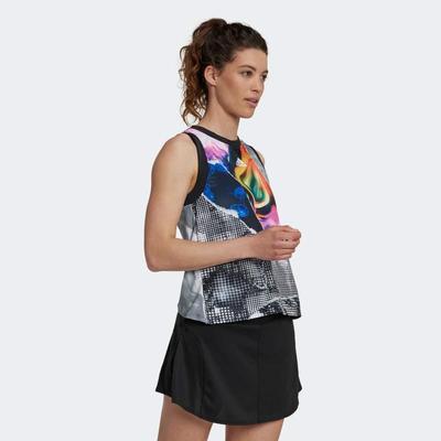 Adidas Womens US Series Match Tank Top - Multicoloured - main image