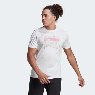 Adidas Mens Tennis Category Tee - White