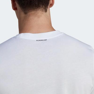 Adidas Mens Tennis Category Tee - White