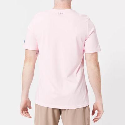 Adidas Mens Tennis Category Tee - Pink