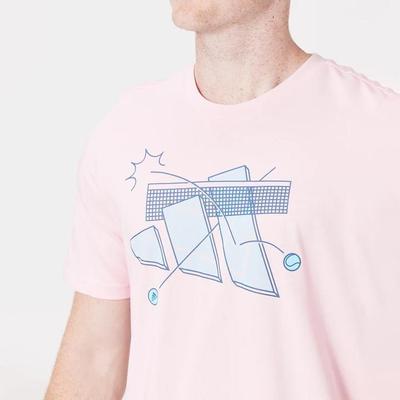 Adidas Mens Tennis Category Tee - Pink