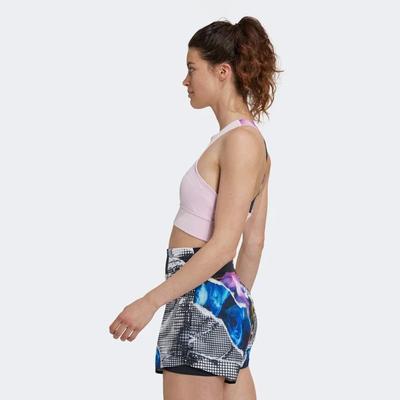 Adidas Womens US Series Crop Top - Clear Pink