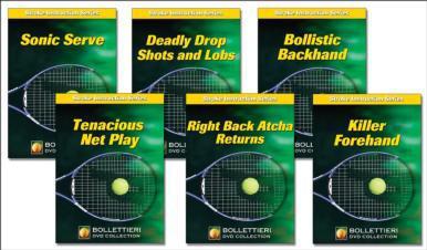 Nick Bollittieri DVD - Stroke Instruction Series (6 DVD Set) - main image