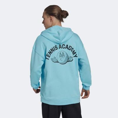 Adidas Mens Clubhouse Hoodie - Bliss Blue - main image