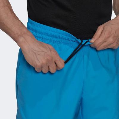 Adidas Mens Club 3-Stripes Tennis Shorts - Pulse Blue