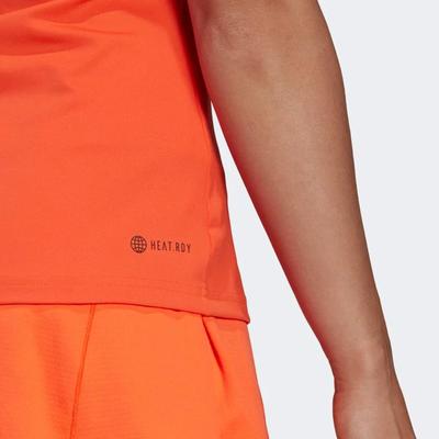 Adidas Womens Tennis Y-Tank -  Impact Orange/Black - main image