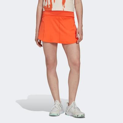 Adidas Womens Match Tennis Skirt - Impact Orange - main image