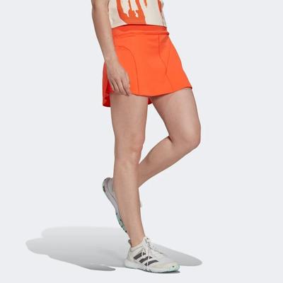 Adidas Womens Match Tennis Skirt - Impact Orange - main image