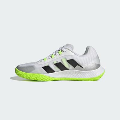 Adidas Mens Forcebounce 2.0 Indoor Court Shoes - Cloud White/Lucid Lemon - main image