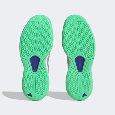 Adidas Womens AvaFlash Tennis Shoes - Cloud White/Pulse Mint - main image