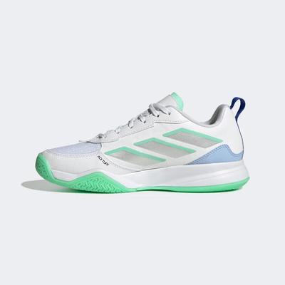 Adidas Womens AvaFlash Tennis Shoes - Cloud White/Pulse Mint - main image
