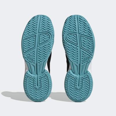 Adidas Kids Adizero Ubersonic 4 Tennis Shoes - Core Black/Preloved Blue - main image