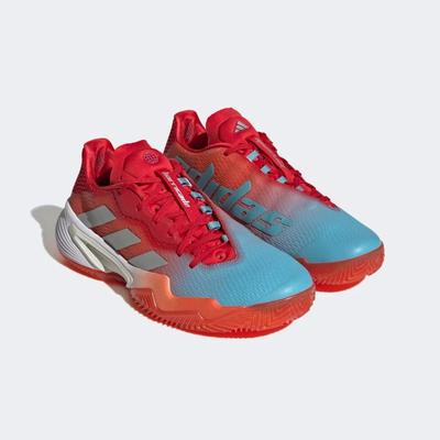 Adidas Womens Barricade Clay Tennis Shoes - Lucid Blue/Violet Fusion - main image
