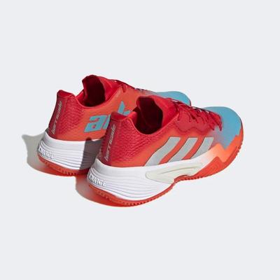 Adidas Womens Barricade Clay Tennis Shoes - Lucid Blue/Violet Fusion