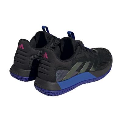 Adidas Mens Solematch Control Tennis Shoes - Core Black/Lucid Fuchsia - main image