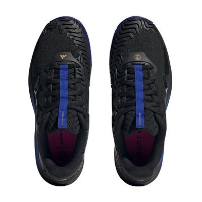 Adidas Mens Solematch Control Tennis Shoes - Core Black/Lucid Fuchsia - main image
