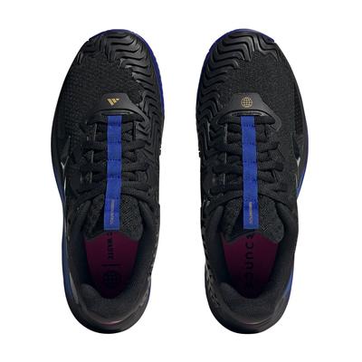 Adidas Mens Solematch Control Tennis Shoes - Core Black/Lucid Fuchsia