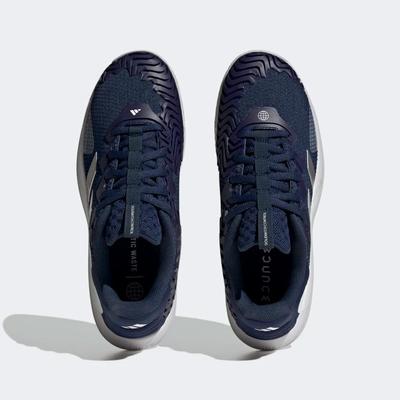 Adidas Mens Solematch Control Tennis Shoes - Team Navy/Matte Silver - main image
