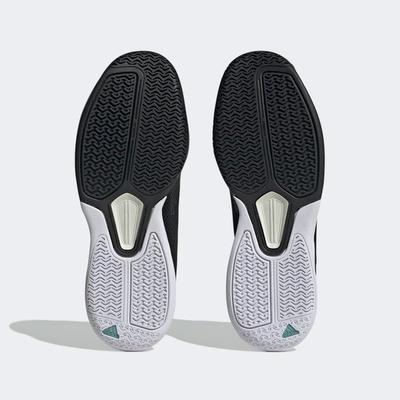 Adidas Mens Court Flash Speed Tennis Shoes - Black/White