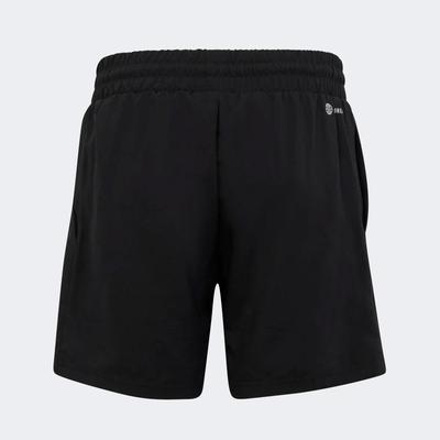 Adidas Boys Club 3-Stripe Tennis Shorts - Black - main image
