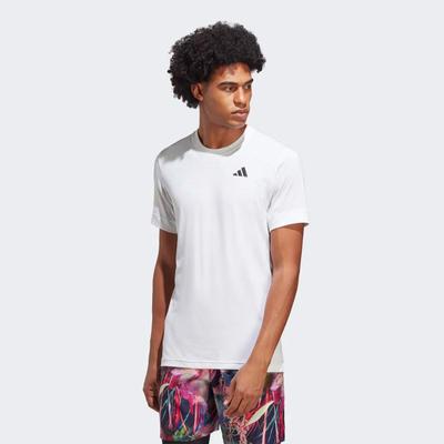 Adidas Mens Tennis Freelift Tee - White - main image