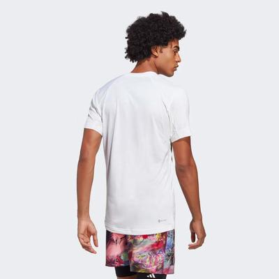 Adidas Mens Tennis Freelift Tee - White - main image