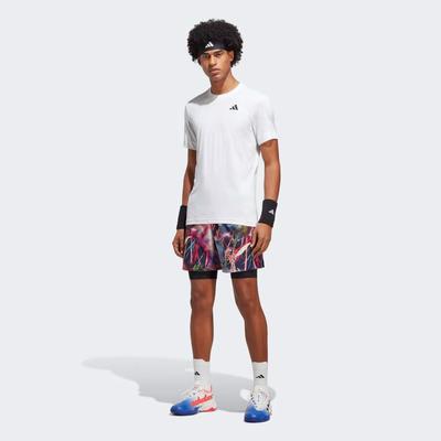 Adidas Mens Tennis Freelift Tee - White - main image