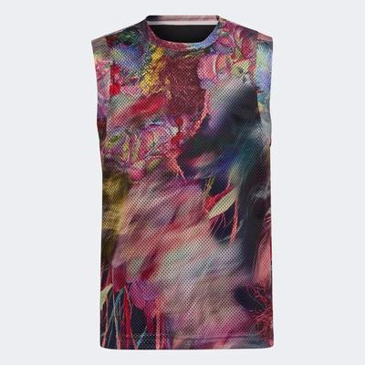 Adidas Girls Melbourne Tank - Multicoloured - main image