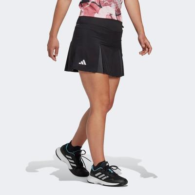 Adidas Womens Club Pleat Tennis Skirt - Black