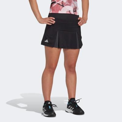 Adidas Womens Club Pleat Tennis Skirt - Black