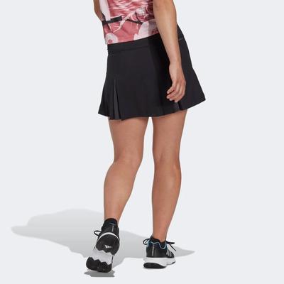 Adidas Womens Club Pleat Tennis Skirt - Black